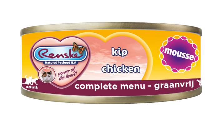 Renske kattenvoer Vers Vlees maaltijd Kip 70 gr