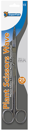 SuperFish RVS planten schaar wave 25 cm